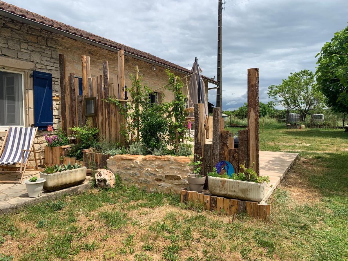 Gite La Longere Bleue Caylus Exterior foto